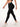 Aktive Leggings mit hoher Taille und Buchstaben-Print1