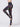 Bedruckte Active-Leggings mit breitem Bund und Stegen1