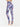 Bedruckte Active-Leggings mit breitem Bund und Stegen6